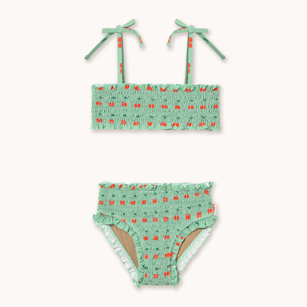 Cherries Smock Swim Set
