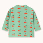 Baby Bath T-shirt with Cherry Print