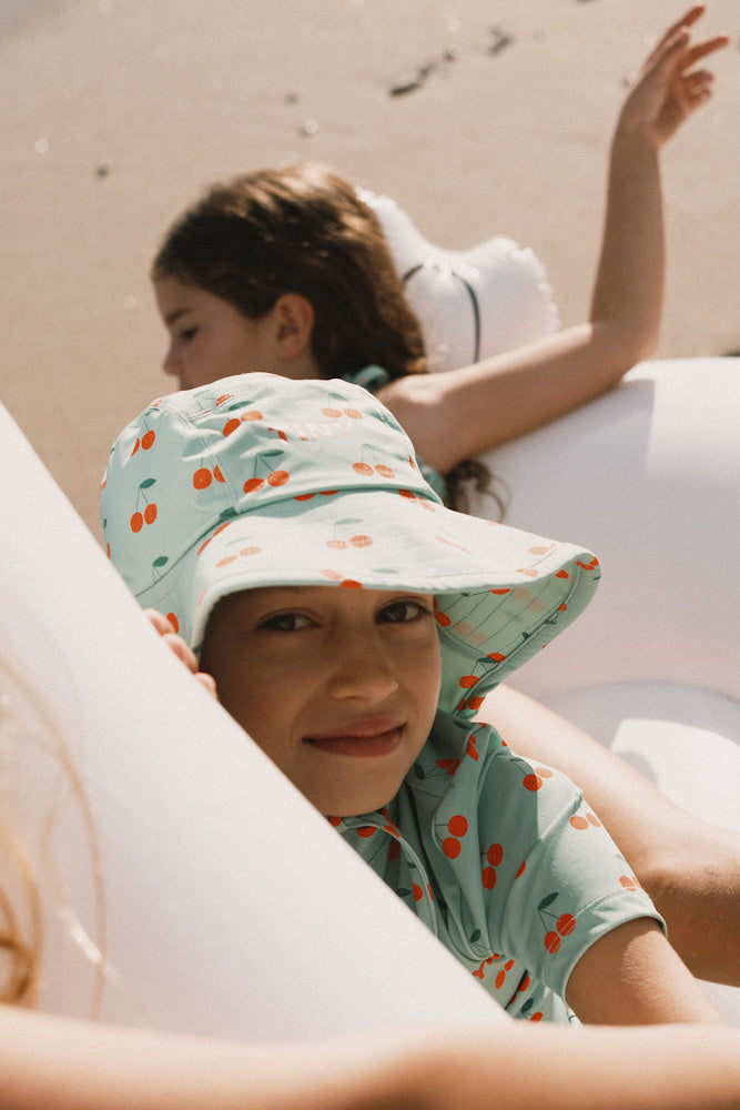 Cherry Print Bucket Hat