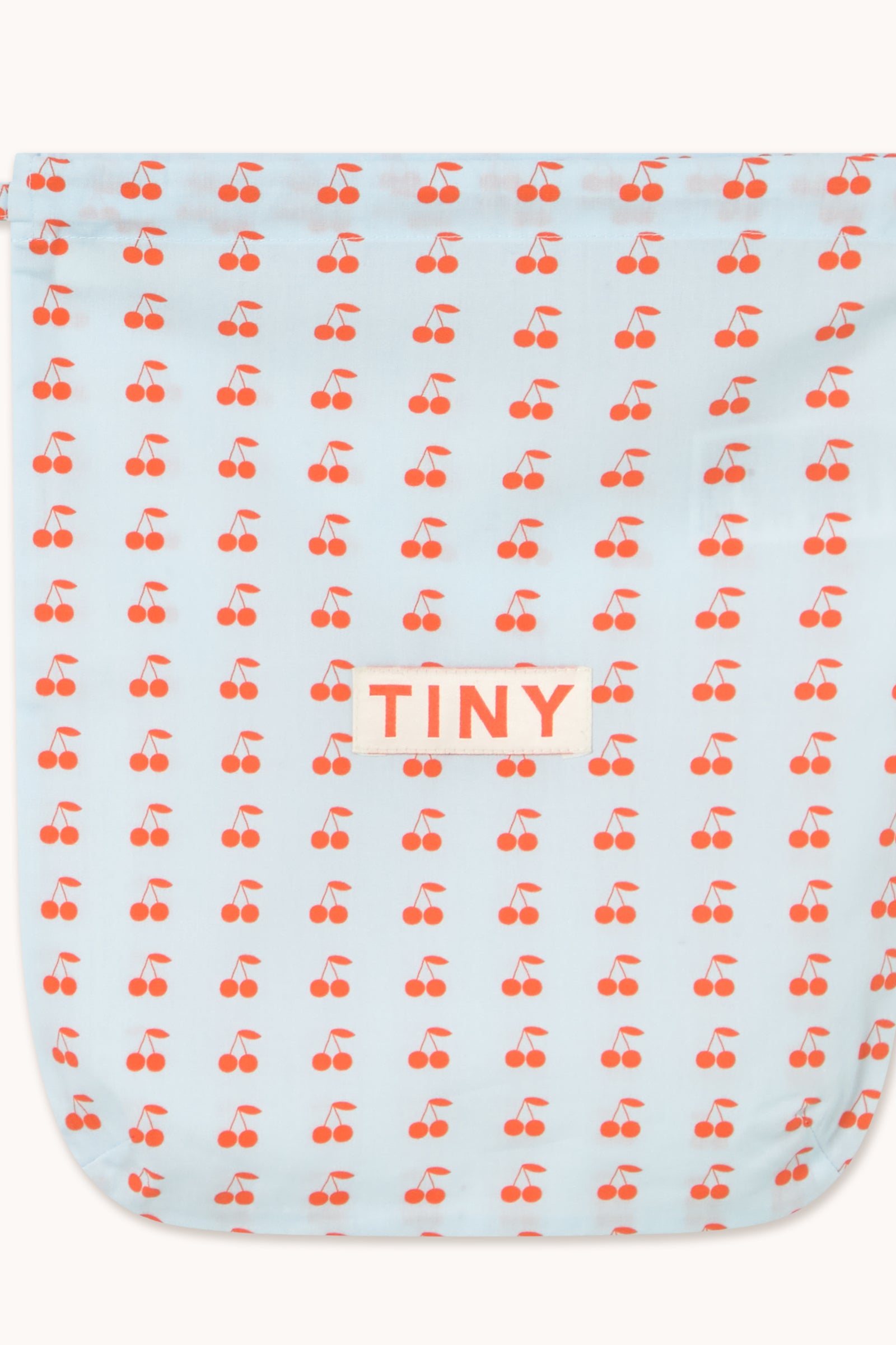 One-piece baby jumpsuit with cherry print