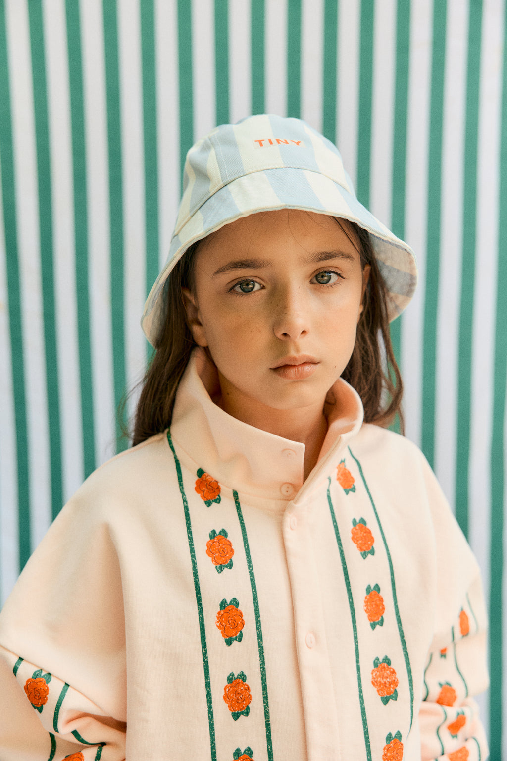 Bob à Rayures blue clair