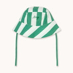 Emerald Striped Bucket Hat