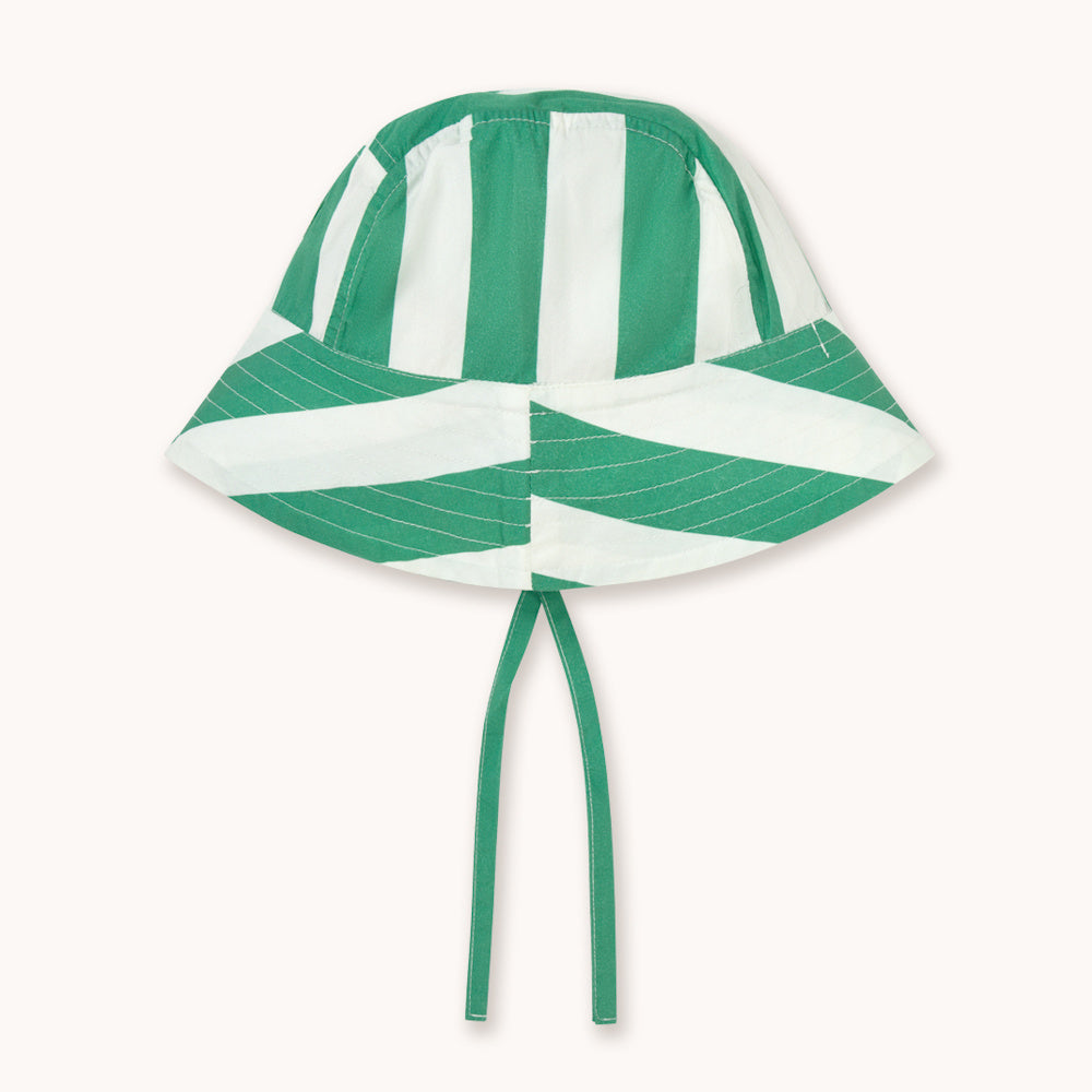 Emerald Striped Bucket Hat