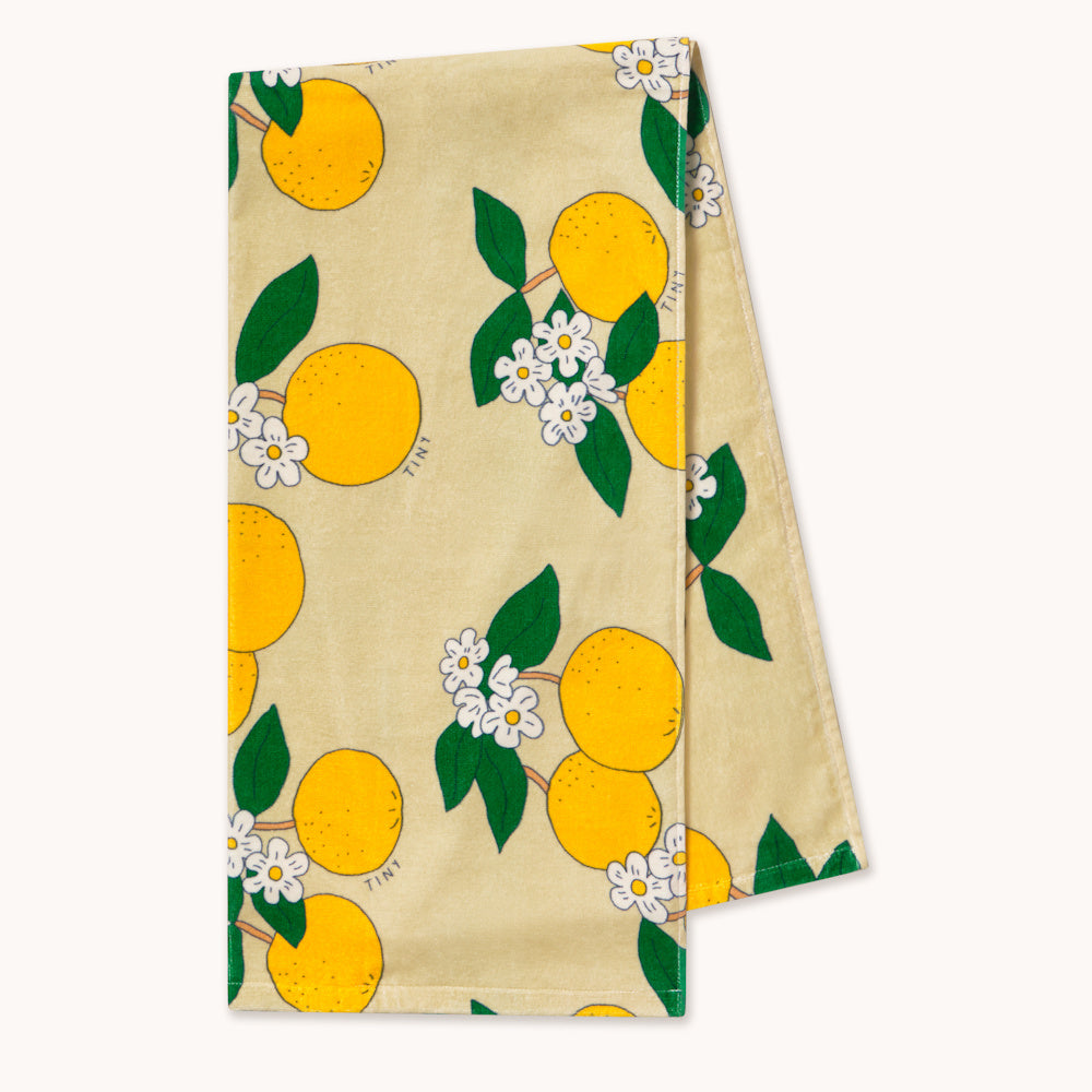 Serviette Enfant à Imprimé Oranges