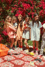 Chaussettes Camel à Rayures Rouges