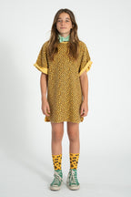 Chaussettes Moutarde Imprimé Animal