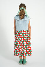 Chouchou à Carreaux Vert et Écru