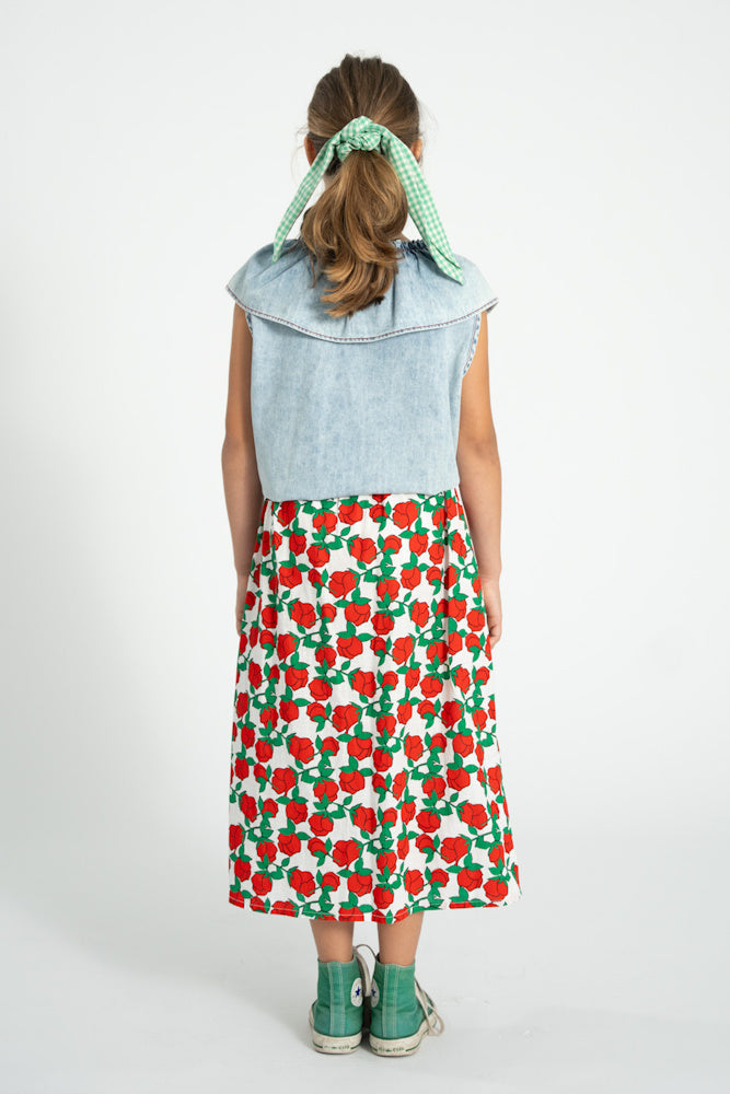 Chouchou à Carreaux Vert et Écru