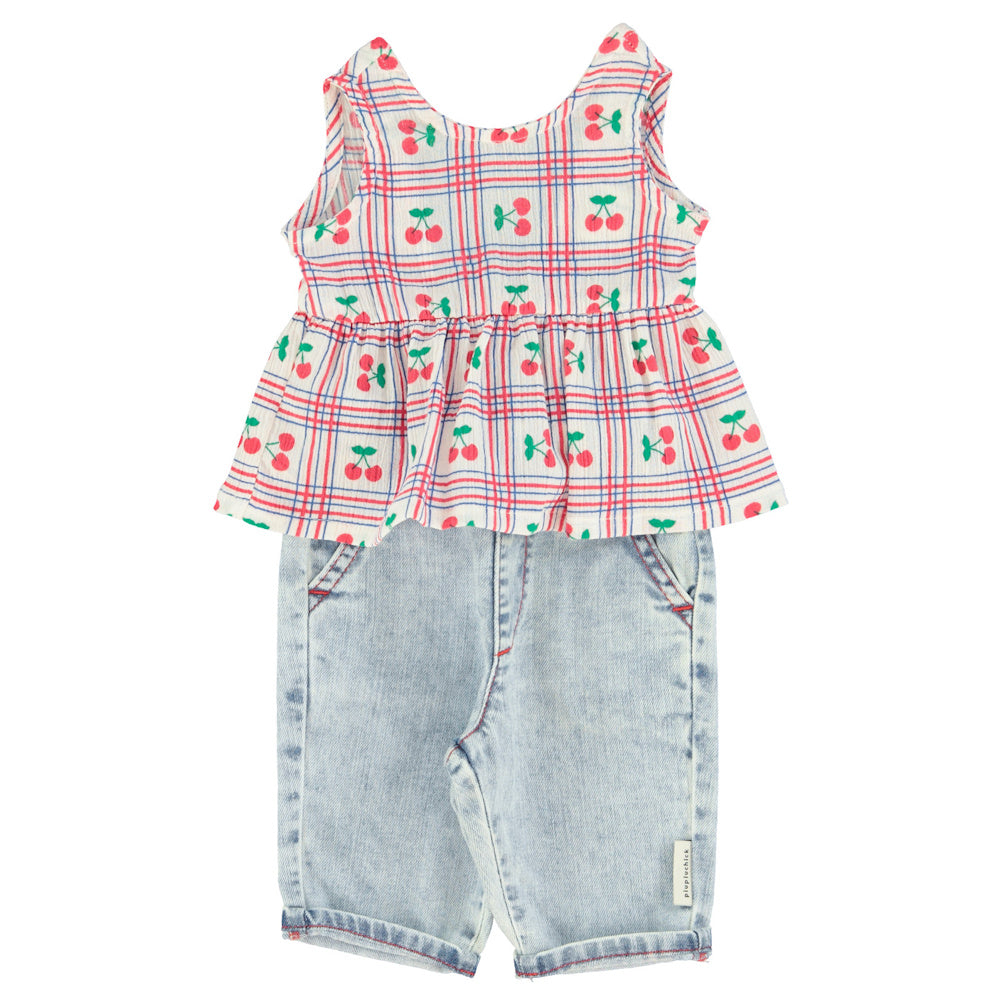 Baby Trousers Blue Light Denim