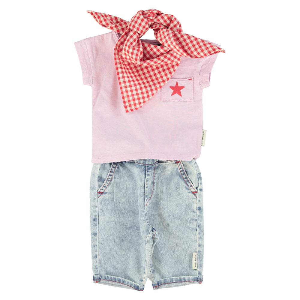 Jeans Bébé Bleu Clair