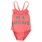 Maillot vichy rouge MA CHÉRIE