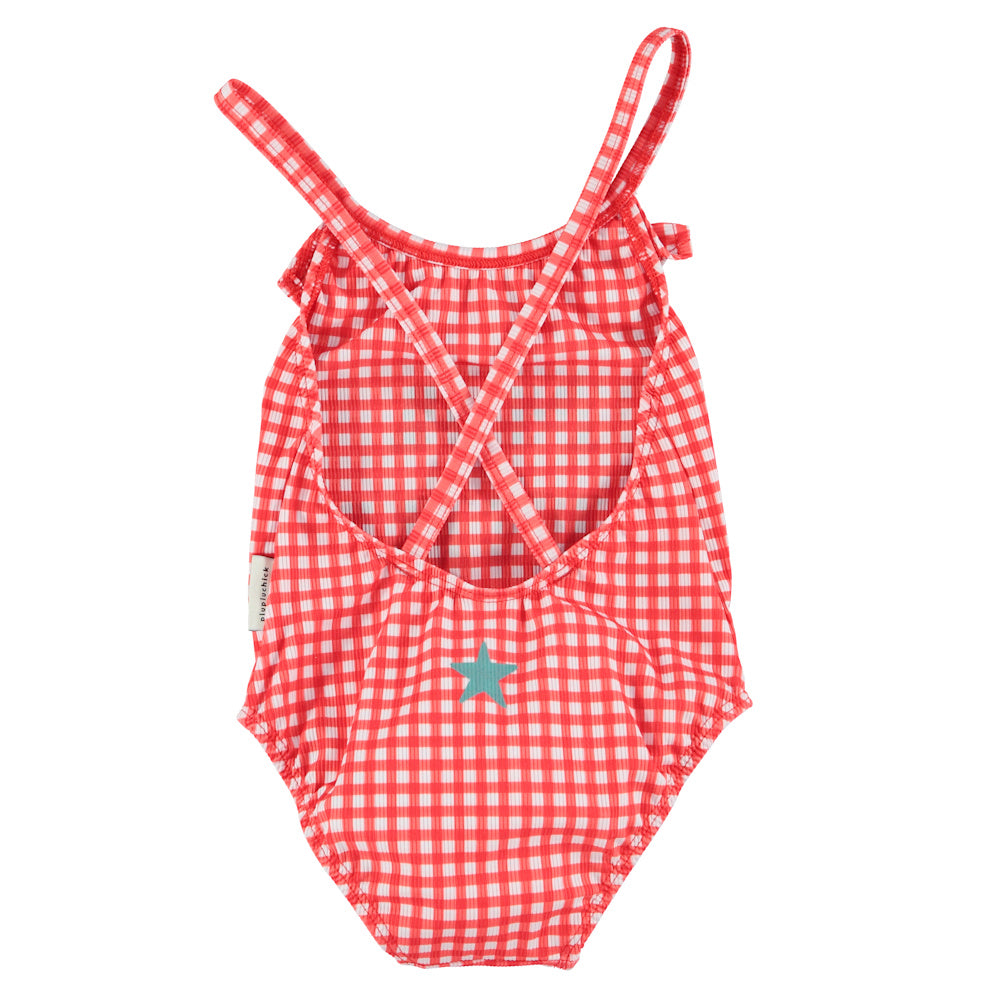 Maillot vichy rouge MA CHÉRIE