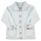 Veste en jeans Bleu Clair Délavé PEACE