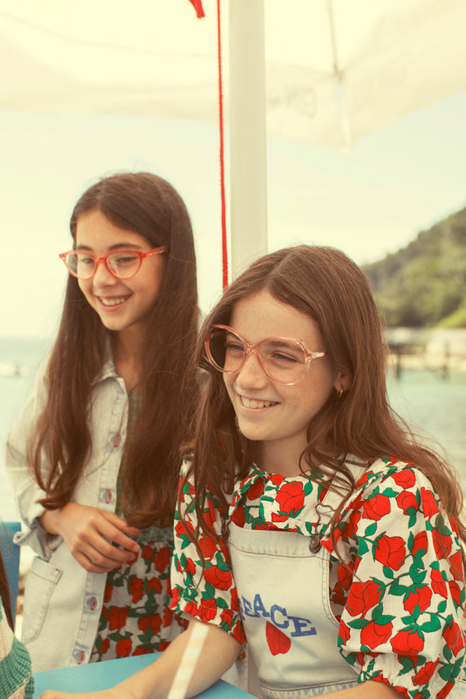 Veste en jeans Bleu Clair Délavé PEACE