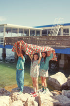 Sweatshirt Turquoise with PEACE Print