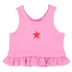 Top Rose à Imprimé PEACE