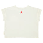 T-shirt Écru imprimé PEACE