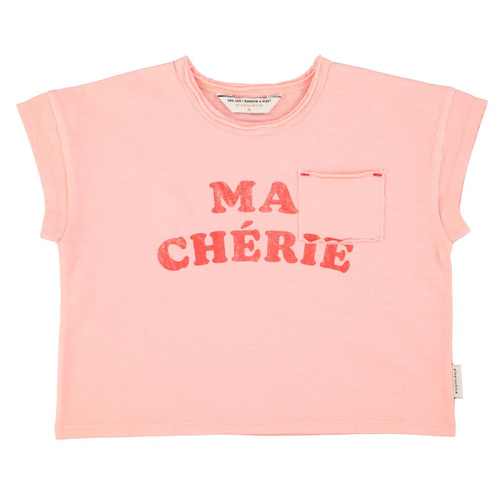 T-shirt Rose Clair MA CHÉRIE