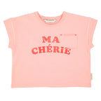 T-shirt Rose Clair MA CHÉRIE