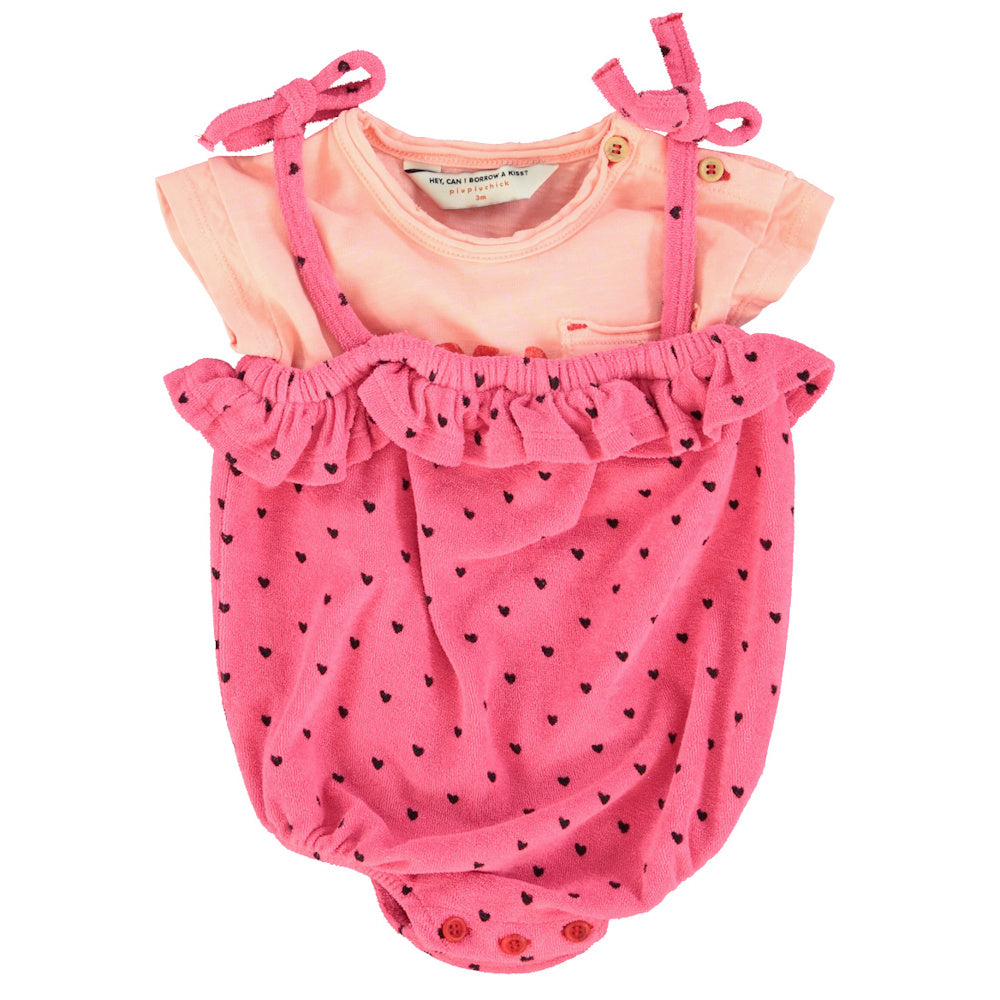 T-shirt Bébé Rose Clair MA CHÉRIE