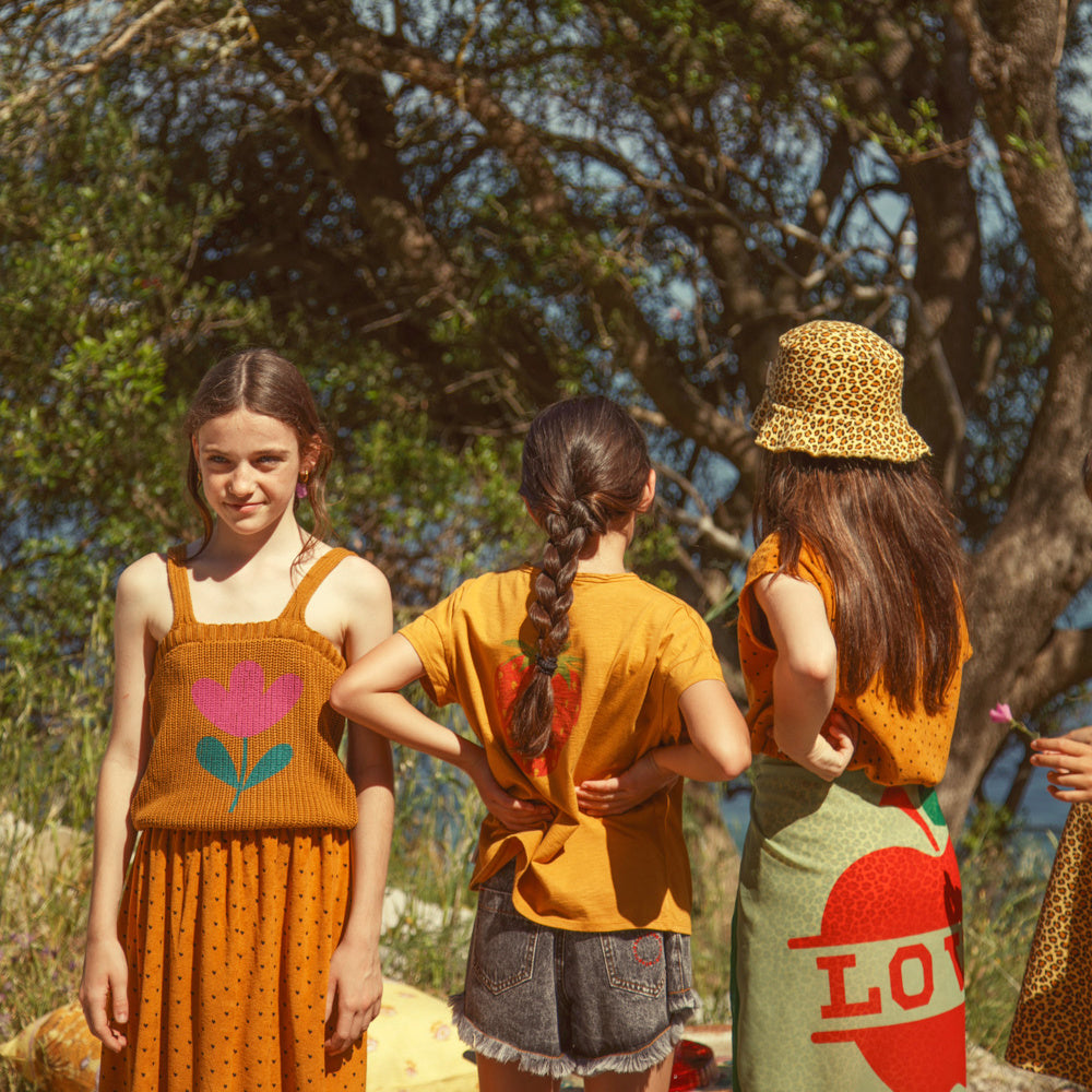 Short en jeans Noir Délavé à Franges