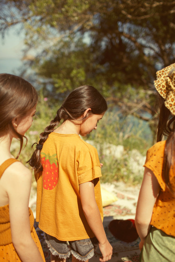 Short en jeans Noir Délavé à Franges