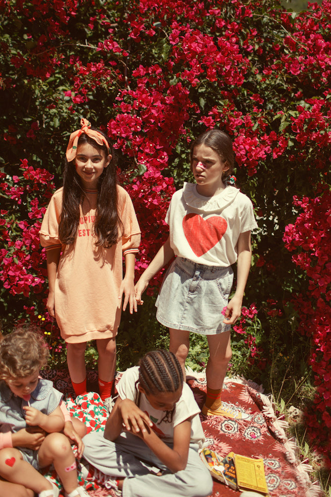 Jupe en jeans Courte Bleu Clair