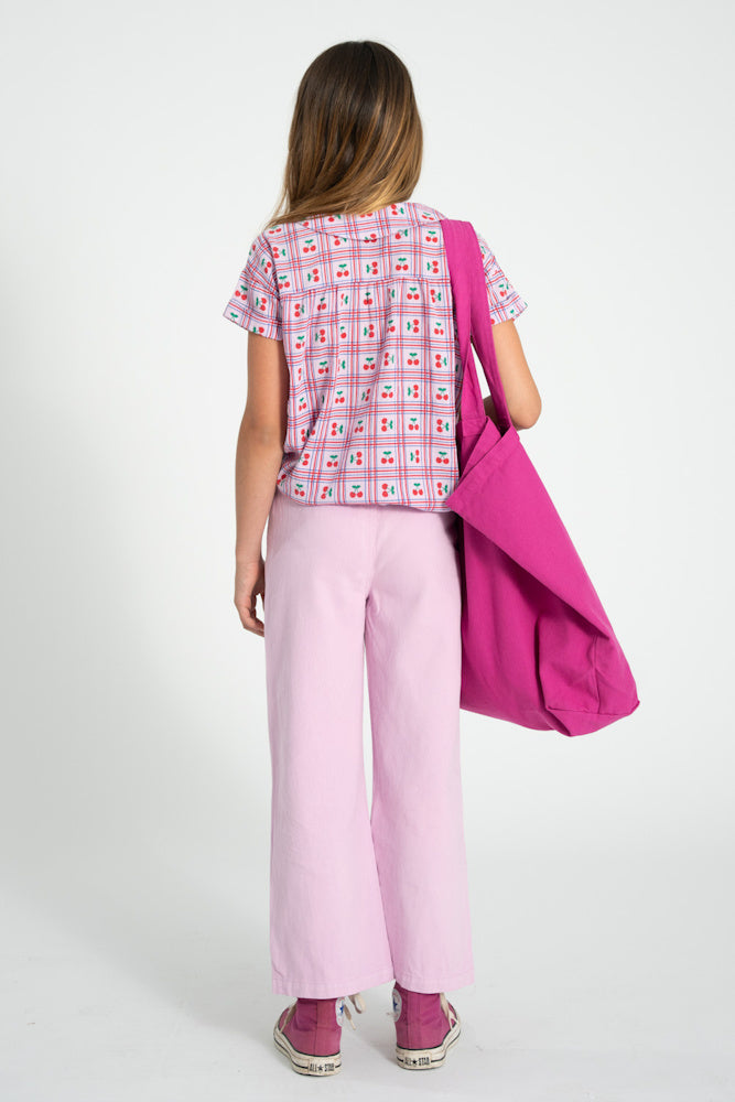 Pantalon Évasé Lilas