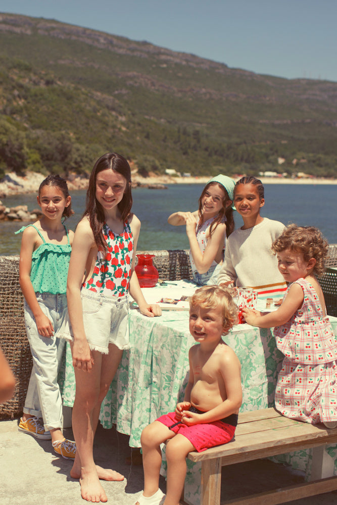 Jean Mom Fit Bleu Clair Délavé