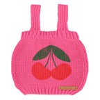 Top Rose à Imprimé Cerises