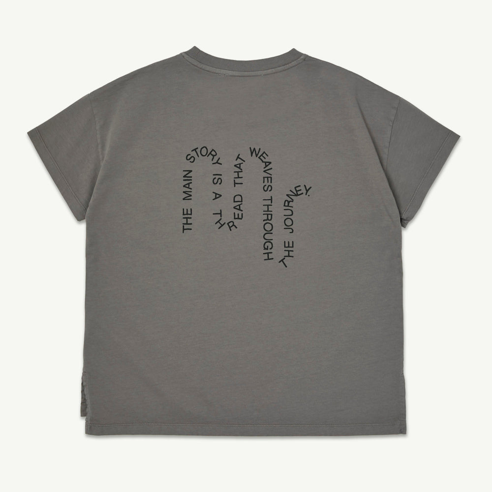 Plum Kitten Oversized Jersey T-shirt