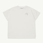 Oversized White Jersey T-shirt