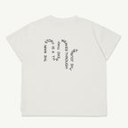 Oversized White Jersey T-shirt