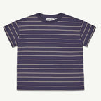Peacoat Striped Jersey Loose Fit T-Shirt