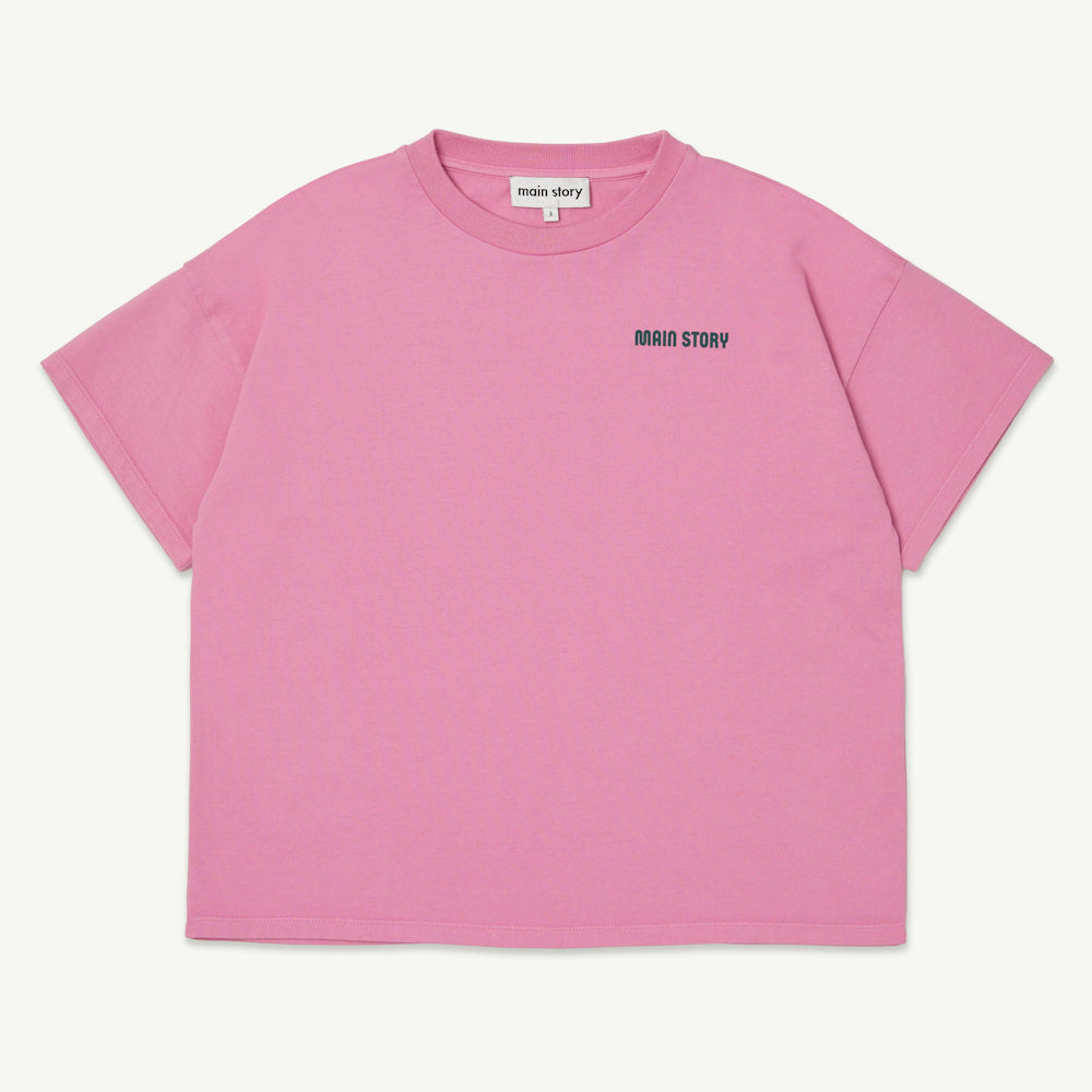 Oversized T-shirt in Orchid Smoke