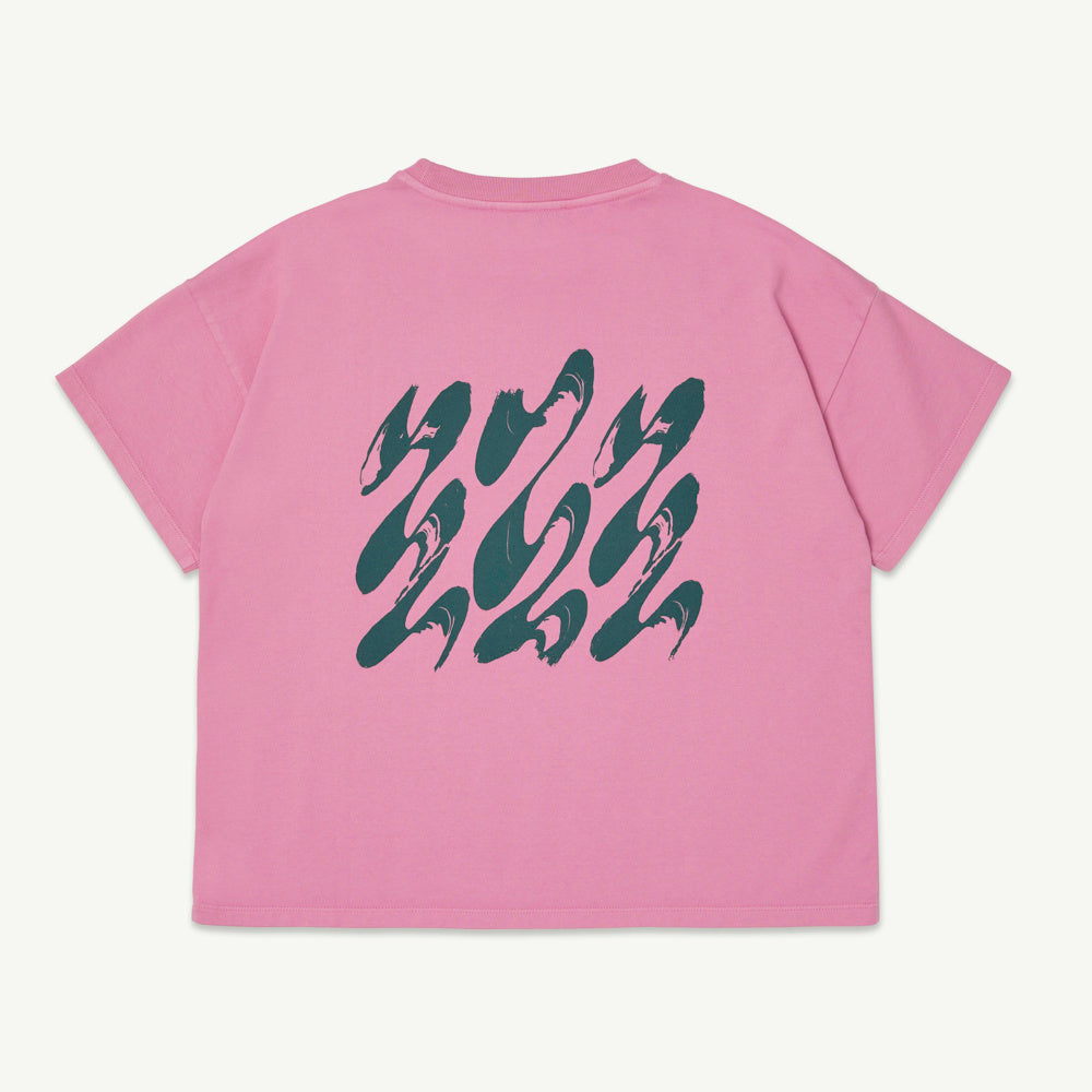 Oversized T-shirt in Orchid Smoke