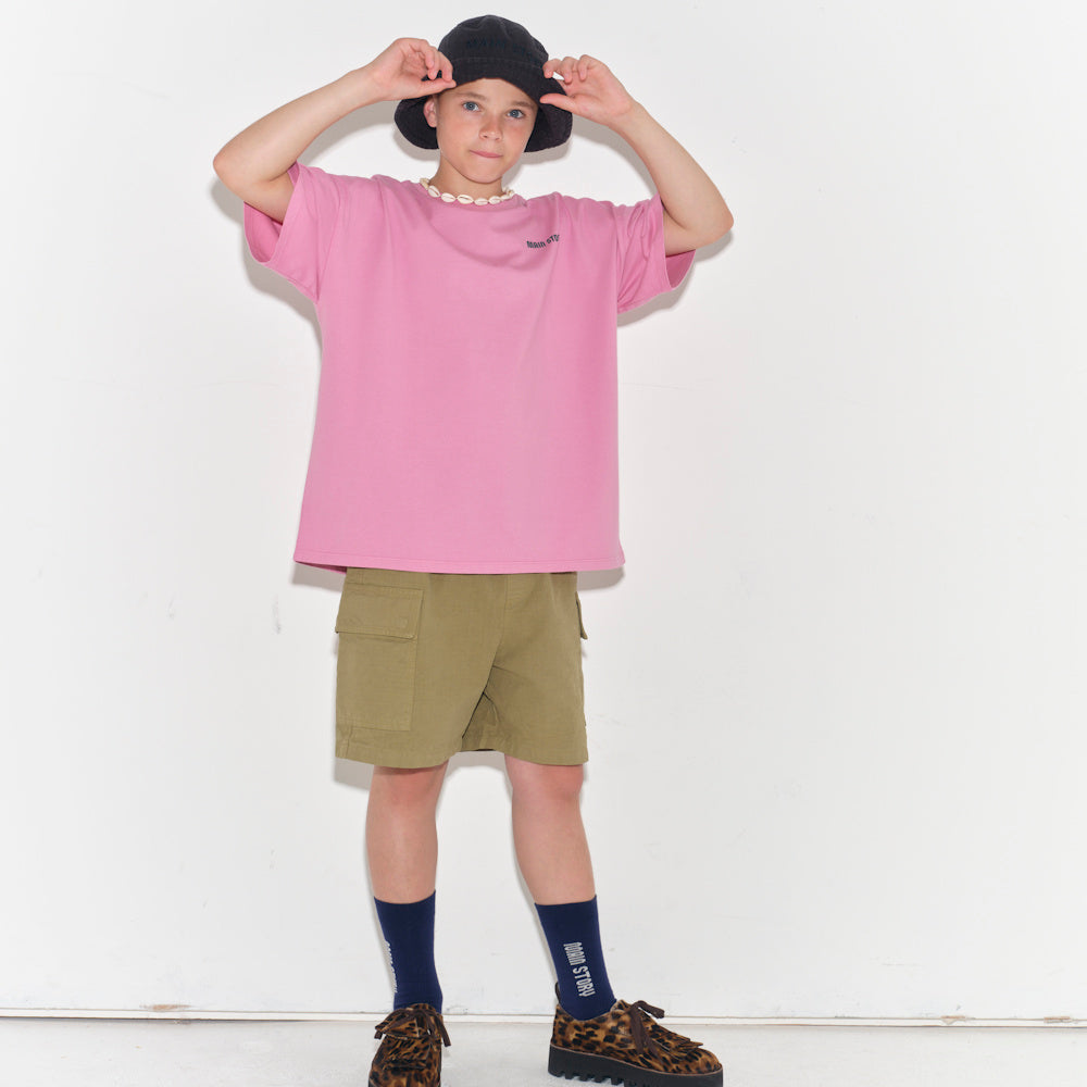 Oversized T-shirt in Orchid Smoke