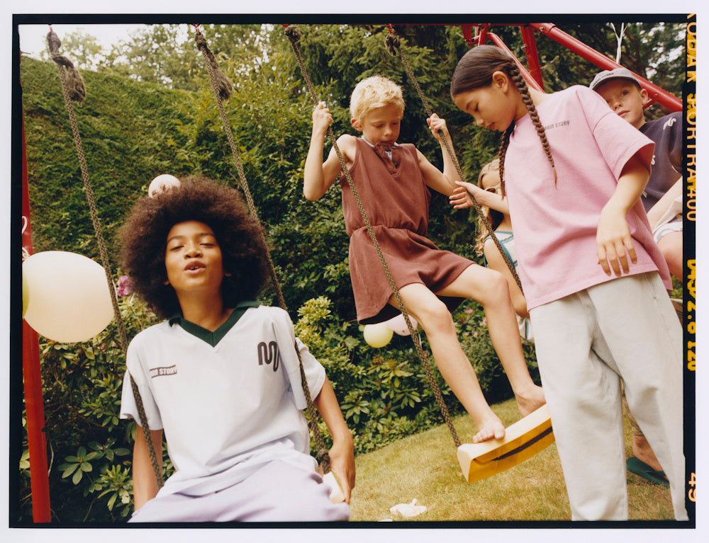 T-shirt Oversize Teinte Orchid Smoke