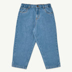 Baggy Jeans in Extra Stonewash Denim