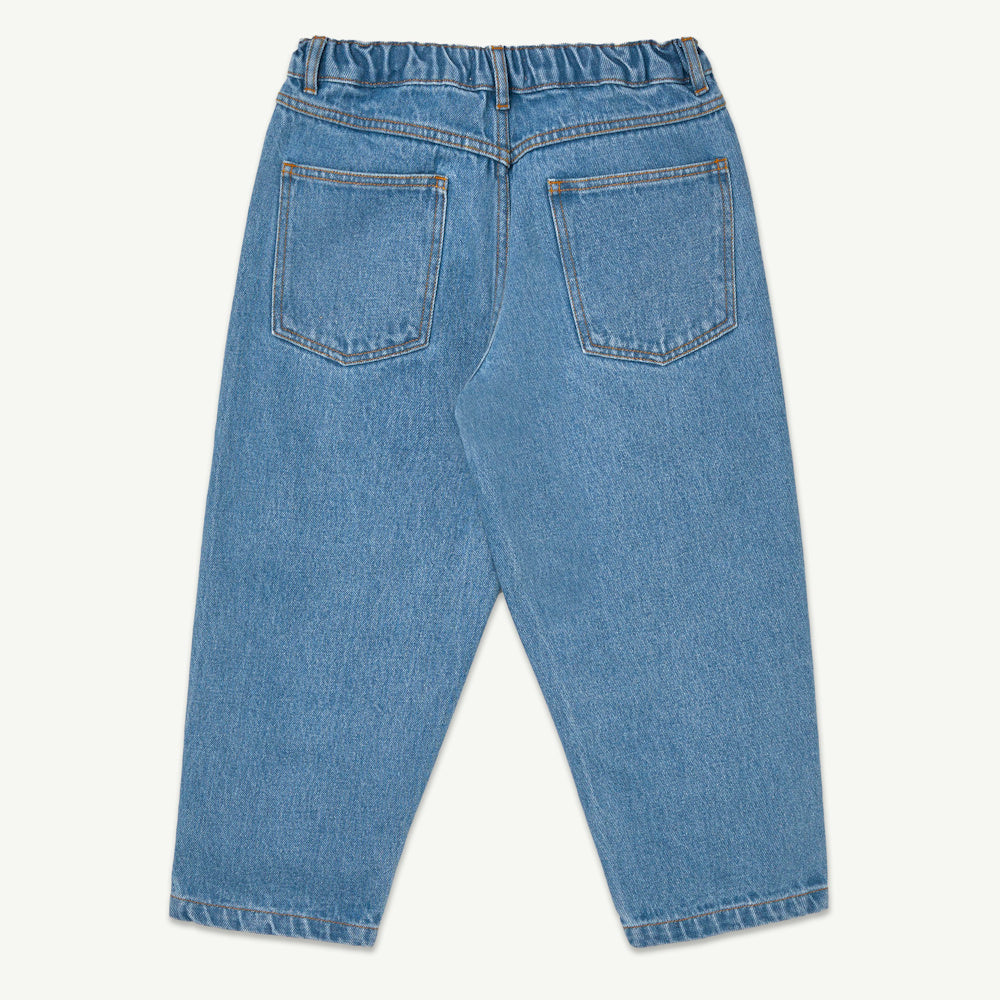 Baggy Jeans in Extra Stonewash Denim