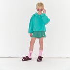 Chaussette en Tricot Rose