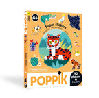 BOX 3 posters + 90 stickers ANIMAUX SAUVAGES