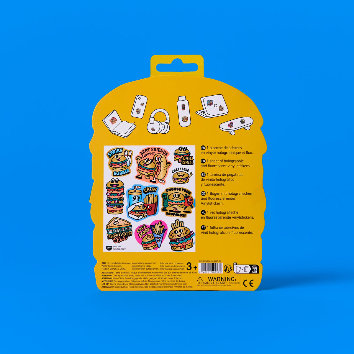 Fabulous Stickers Burger