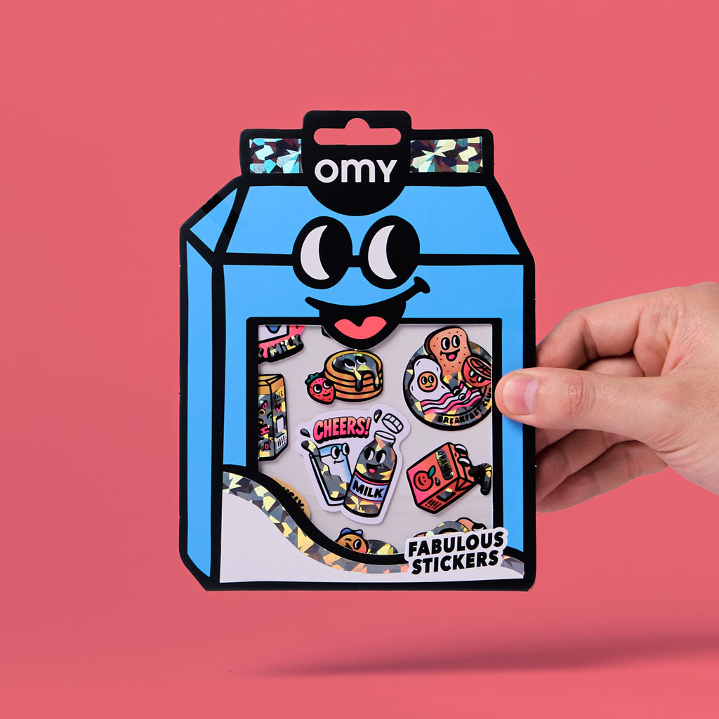 Stickers Fabulous Milk OMY