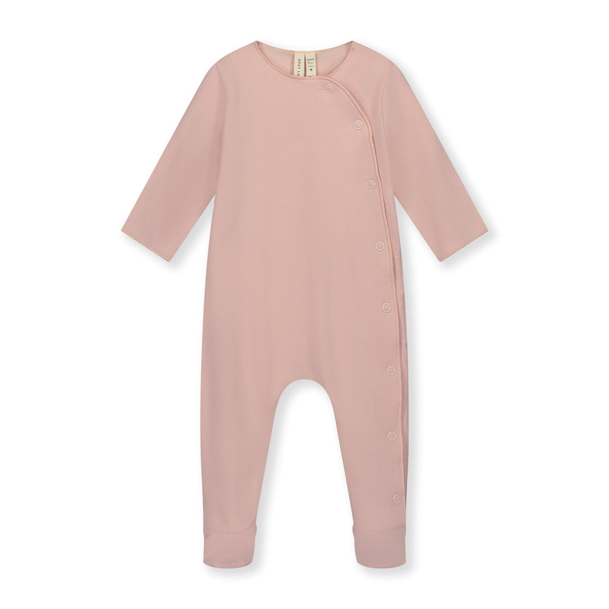 Combinaison naissance Gray Label vieux rose — Little Dudes