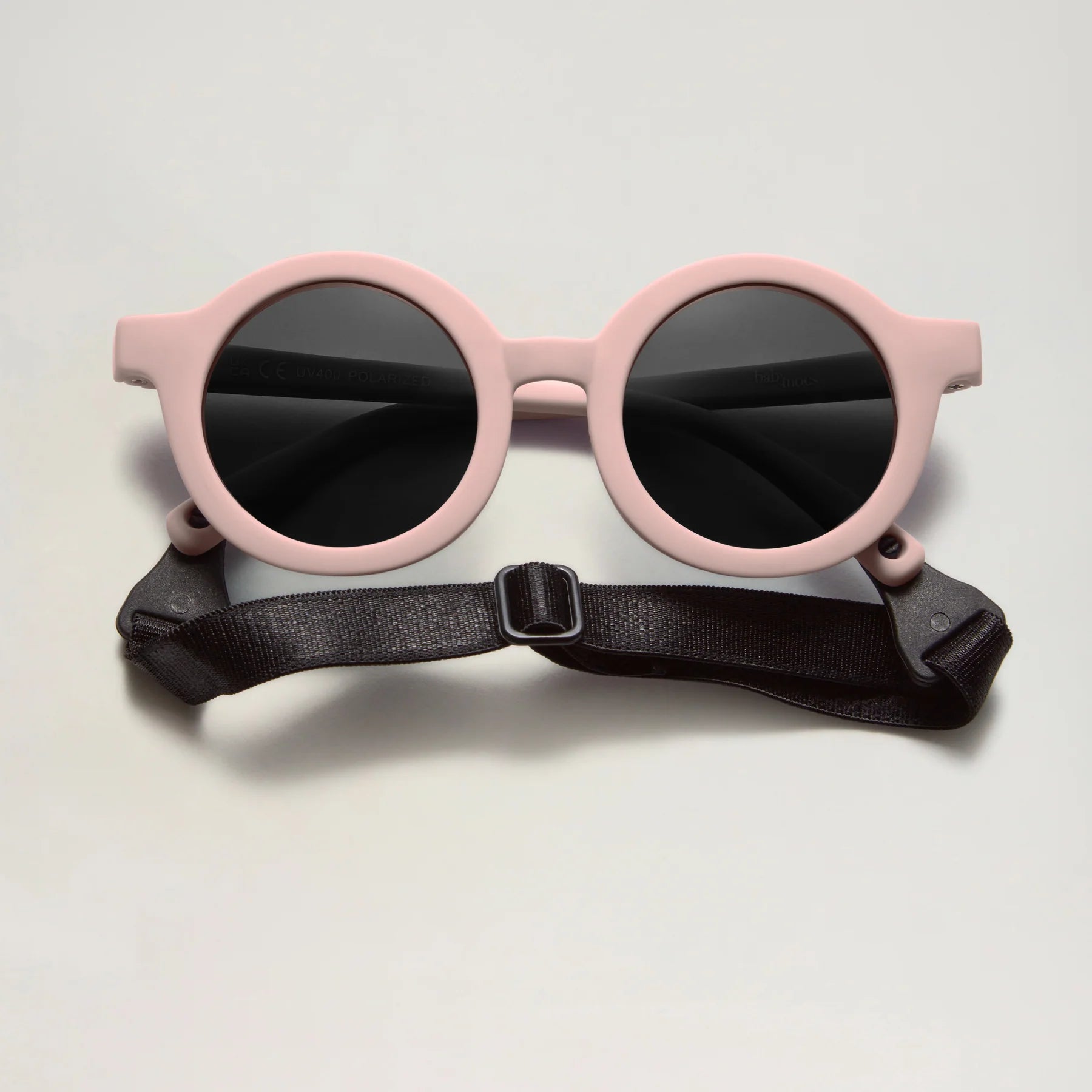BabyMocs Baby Sunglasses – Signature Round Pink