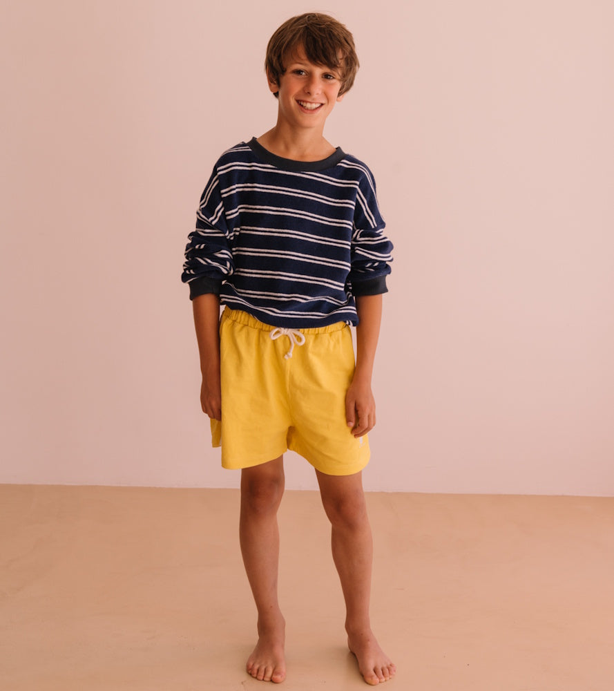 Nat Navy Stripes Sweatshirt