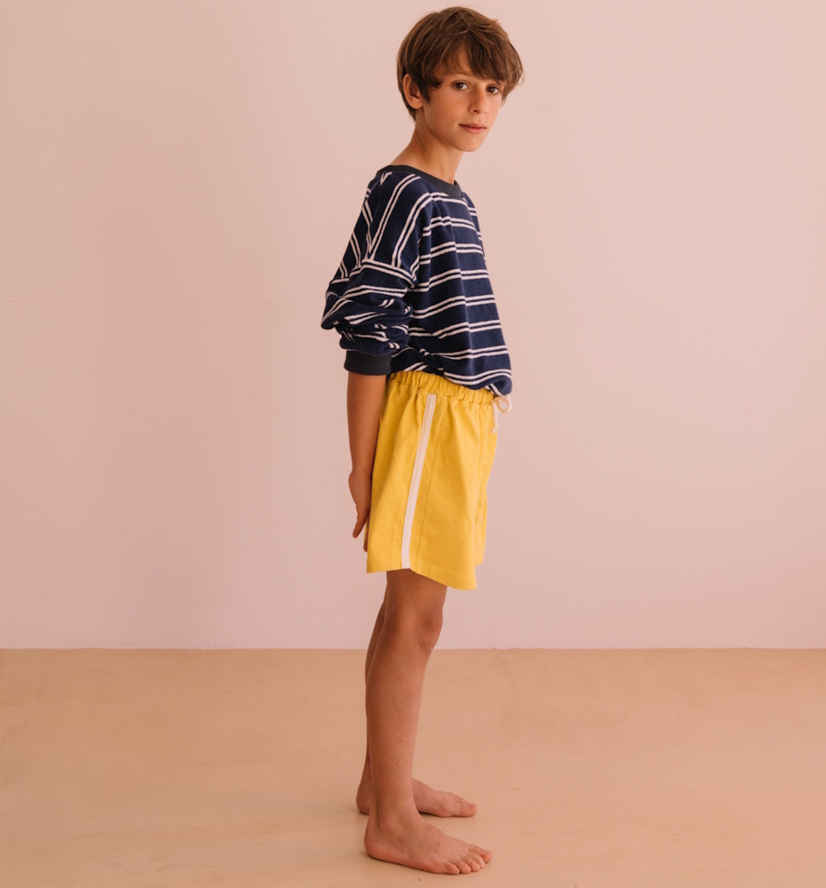 Nat Navy Stripes Sweatshirt