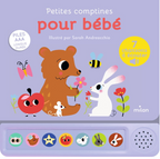 Livre sonore PETITES COMPTINES POUR BÉBÉ