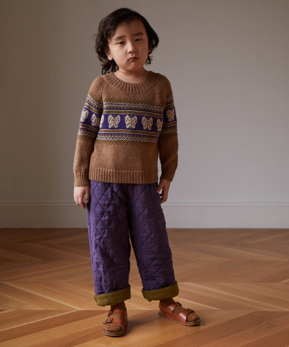 Long-sleeved butterfly jumper